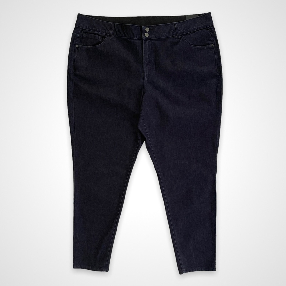 Lane Bryant Venezia Women's Size 28 Regular Blue High Rise Skinny Jeans NWT